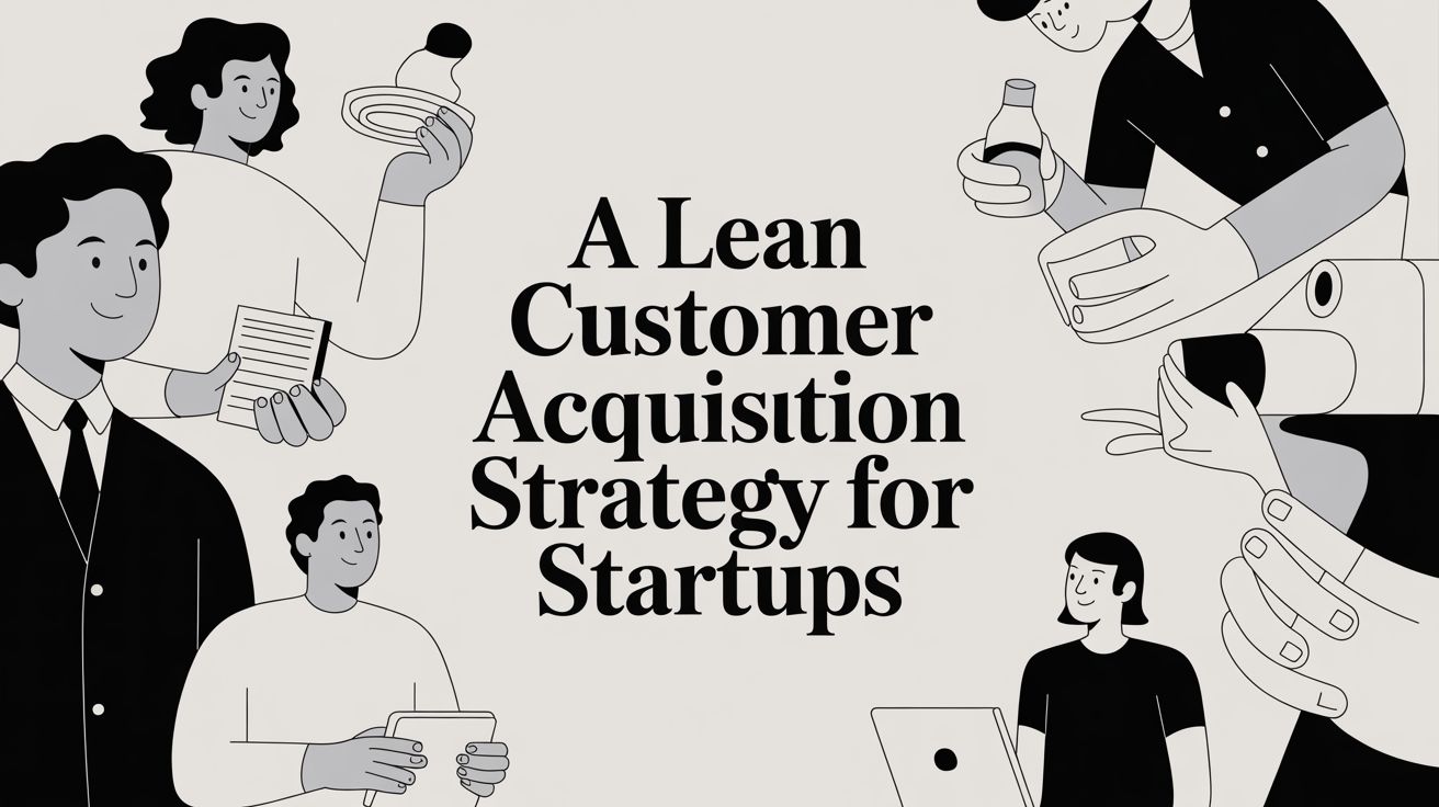 A Lean Customer Acquisition Strategy For Startups