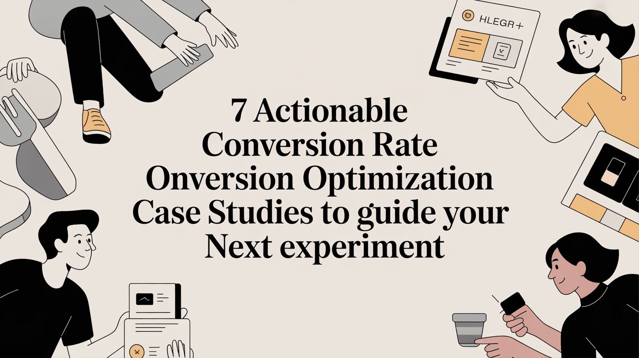 7 Actionable Conversion Rate Optimization Case Studies to Guide Your Next Experiment