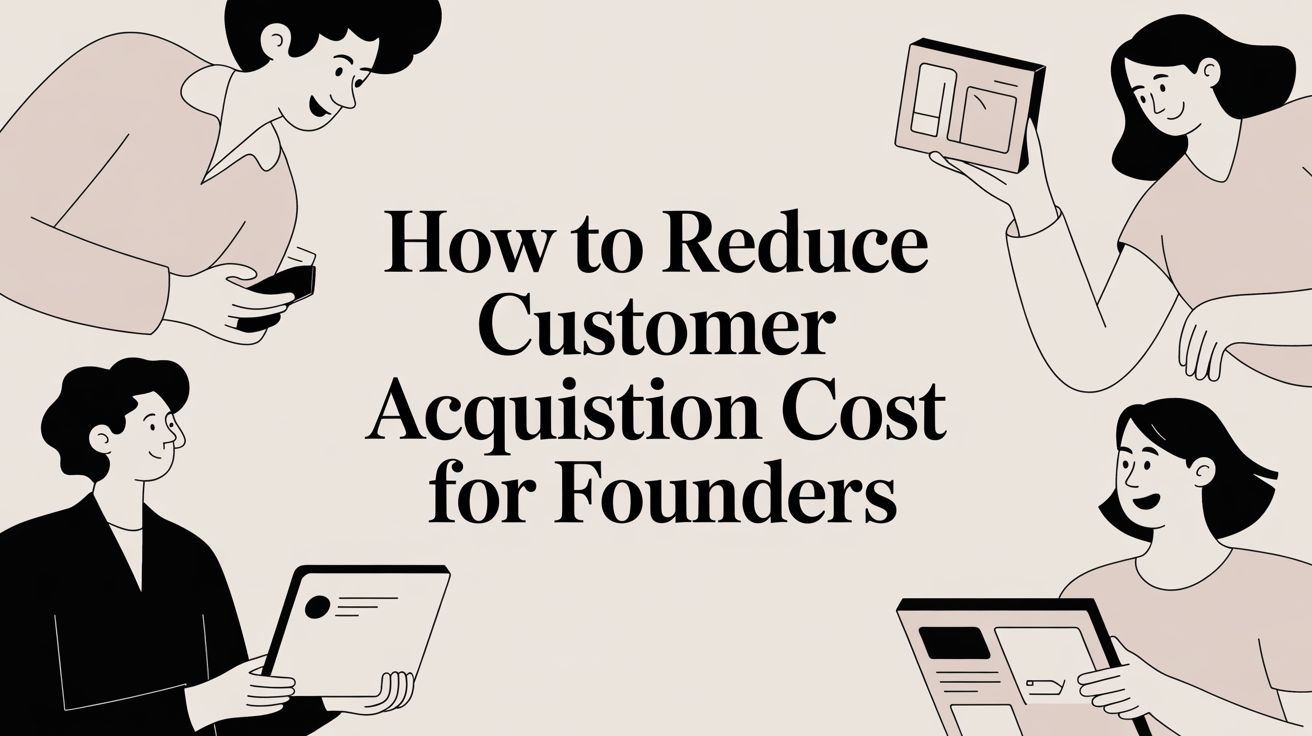 How to Reduce Customer Acquisition Cost: An Actionable Framework